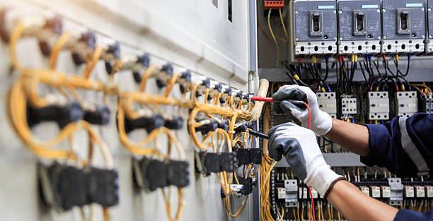 Professional Electrician technician working in Sturtevant, WI
